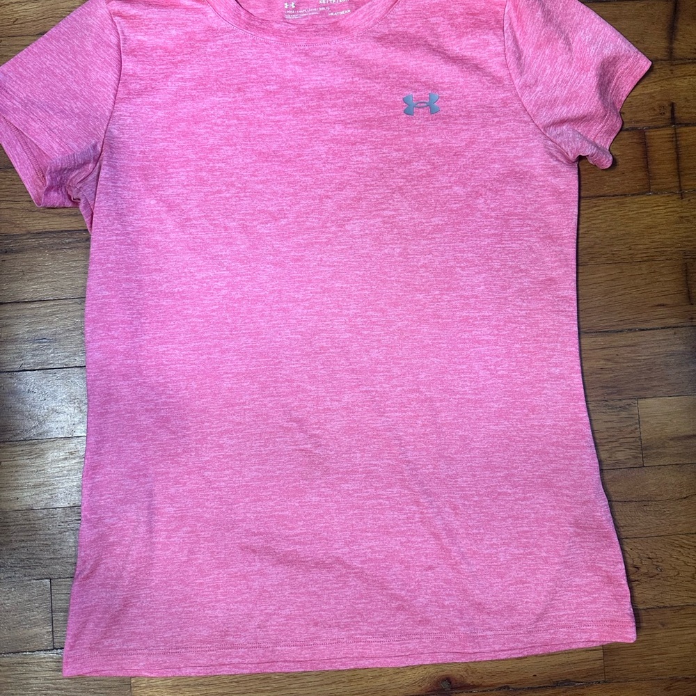 Under Armour Pink Short Sleeve Tee